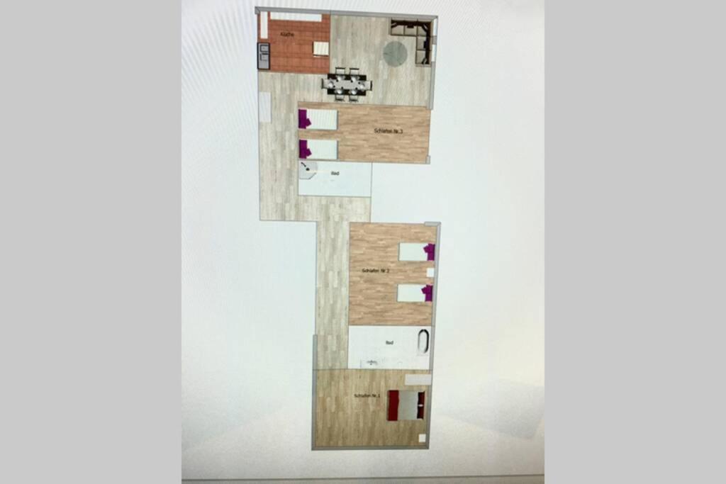 Apartment 120 Qm -3 Schlafzimmer-2 Baeder- Fuer 7 Gaeste Düsseldorf Extérieur photo